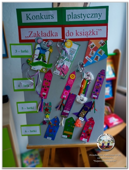 Konkurs Zakładka do książki