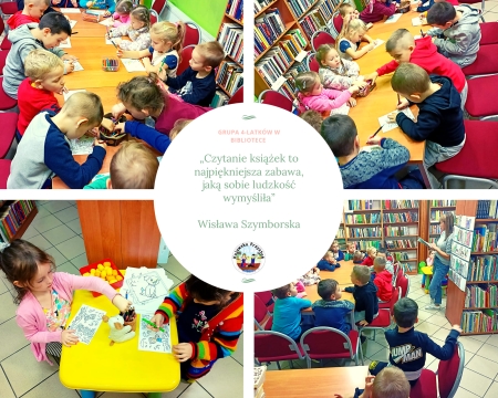 5 - 6 - latki w Miejskiej Bibliotece Publicznej