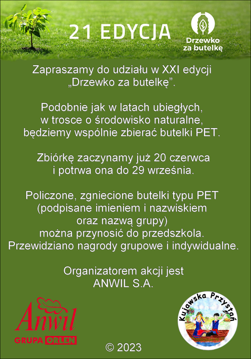 XXI edycja ''Drzewko z Butelkę''