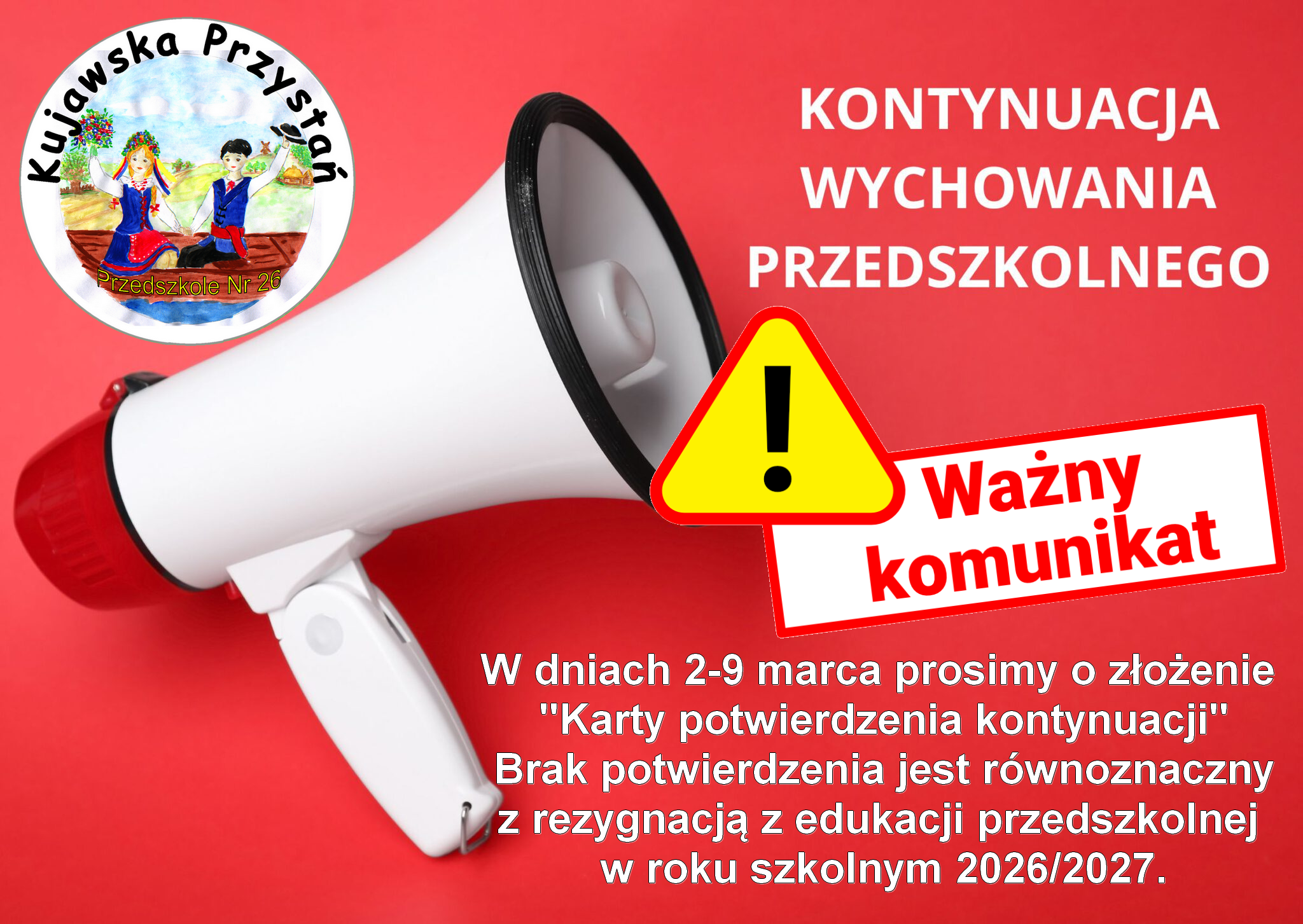 Potwierdzenie kontynuacji 2026/2027