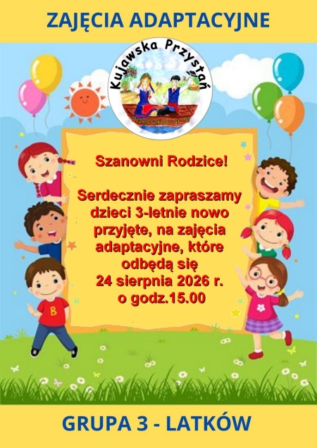 Zajęcia adaptacyjne